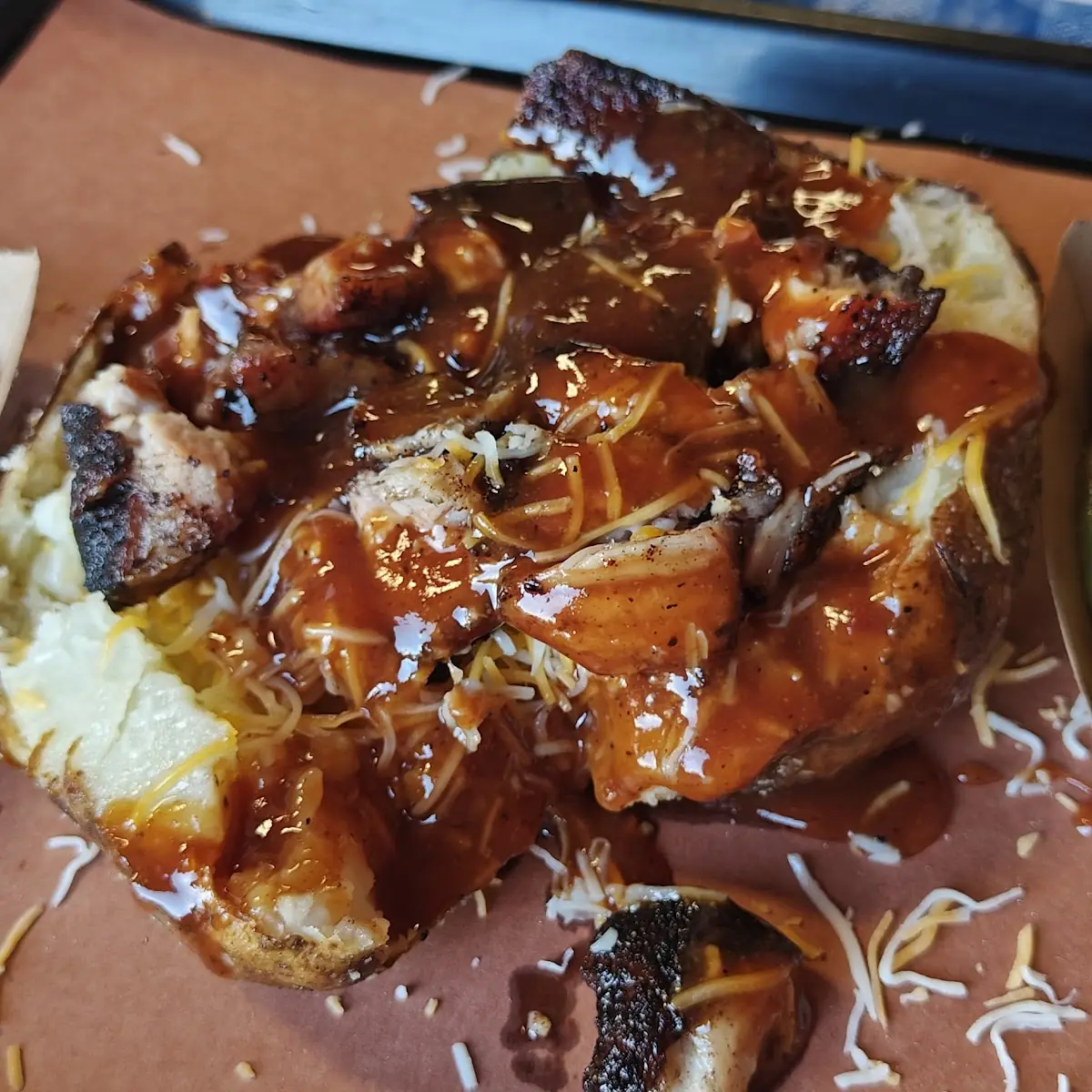 Burnt Ends Baked Potato