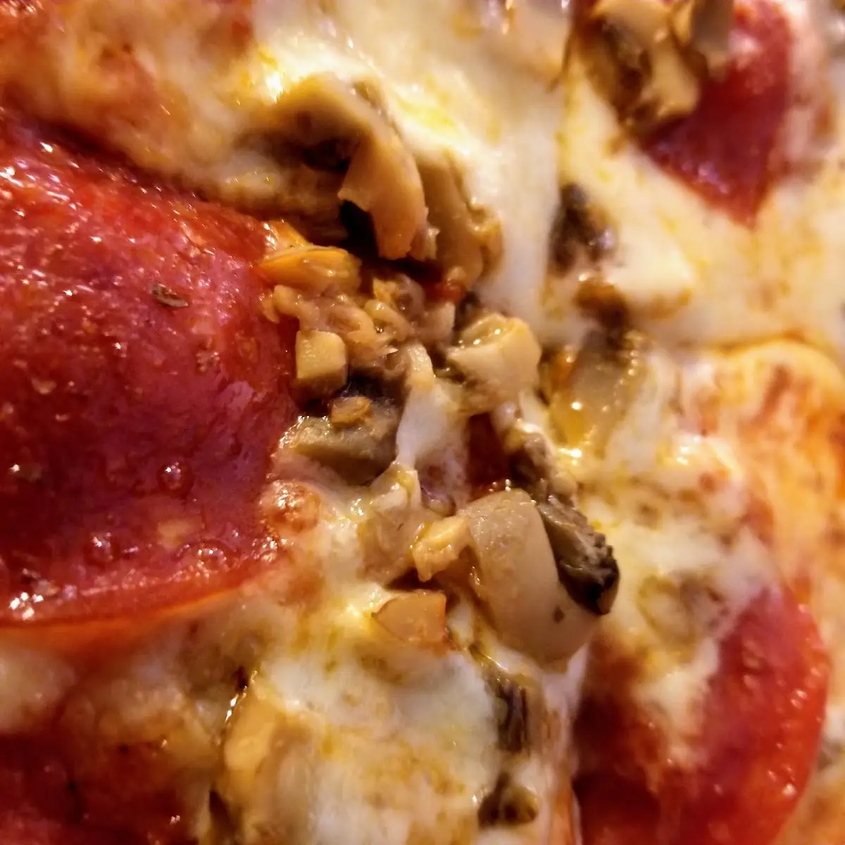 Pepperoni and Mushroom Pizza
