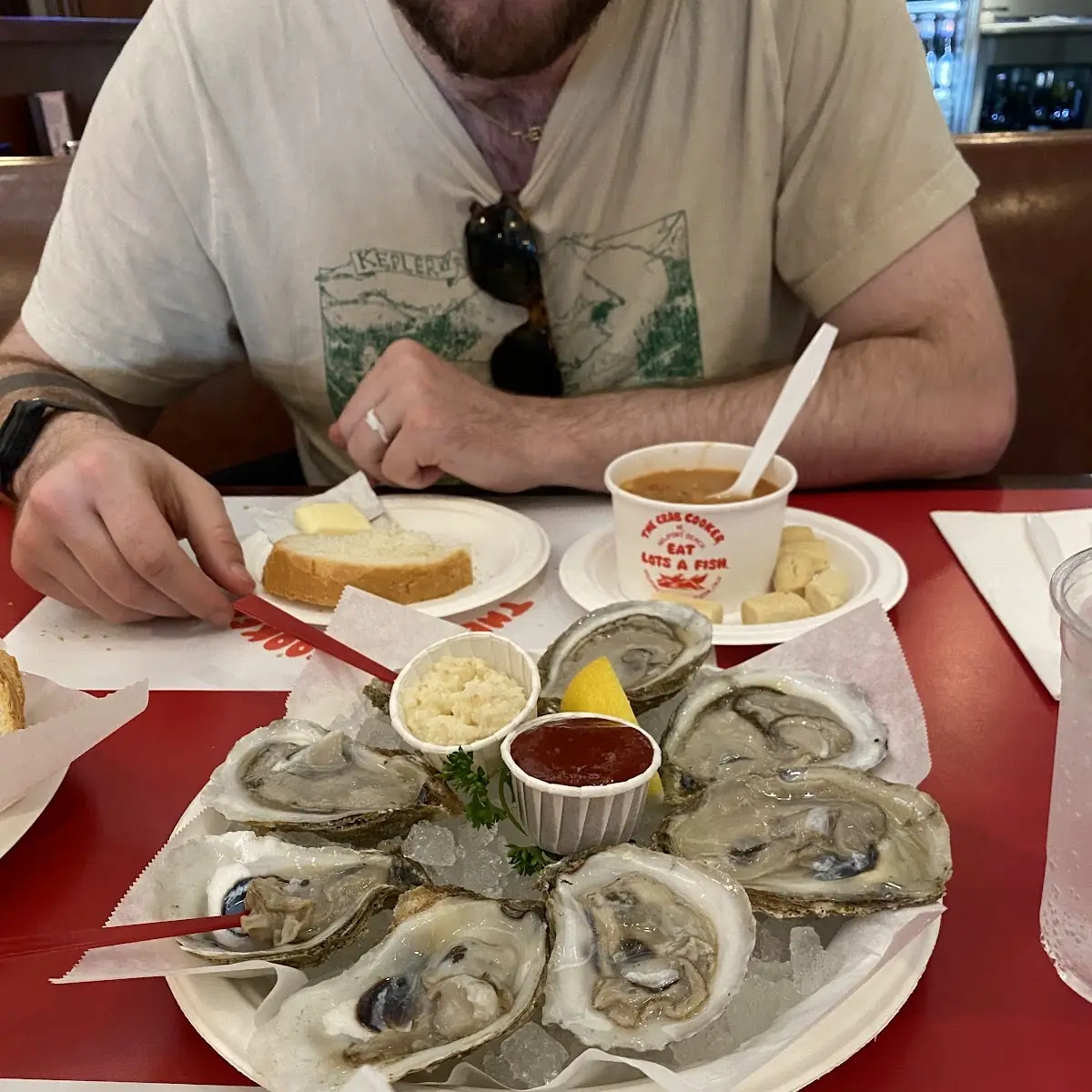 Oysters on the Half Shell