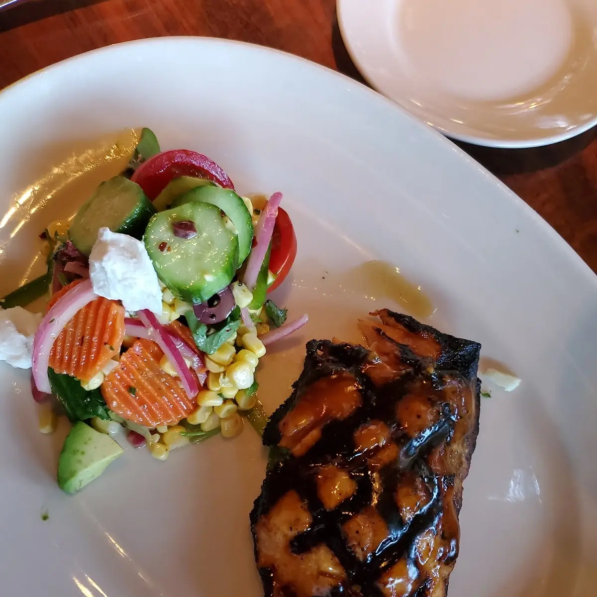 Oak Grilled Salmon