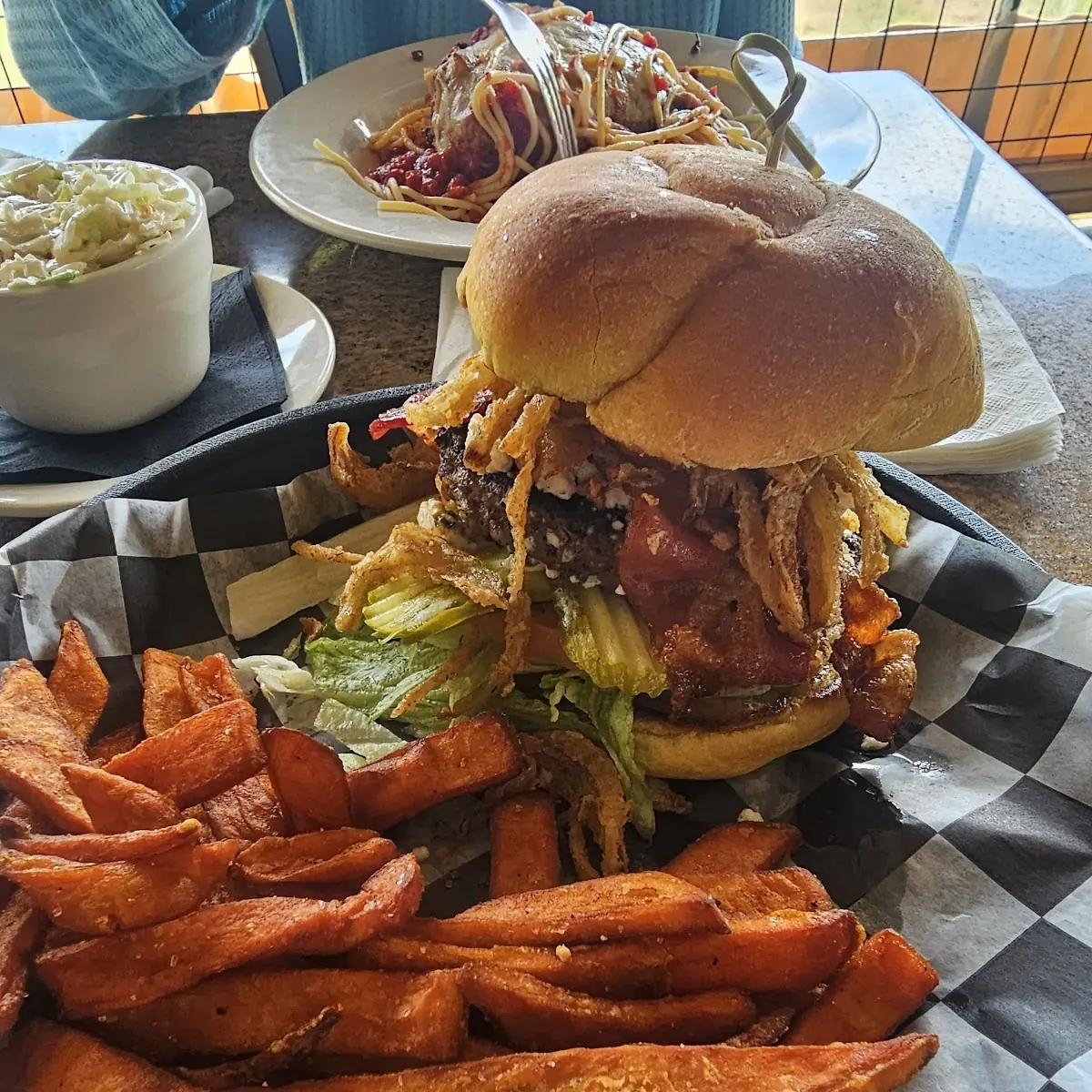 Blue Cheese Burger