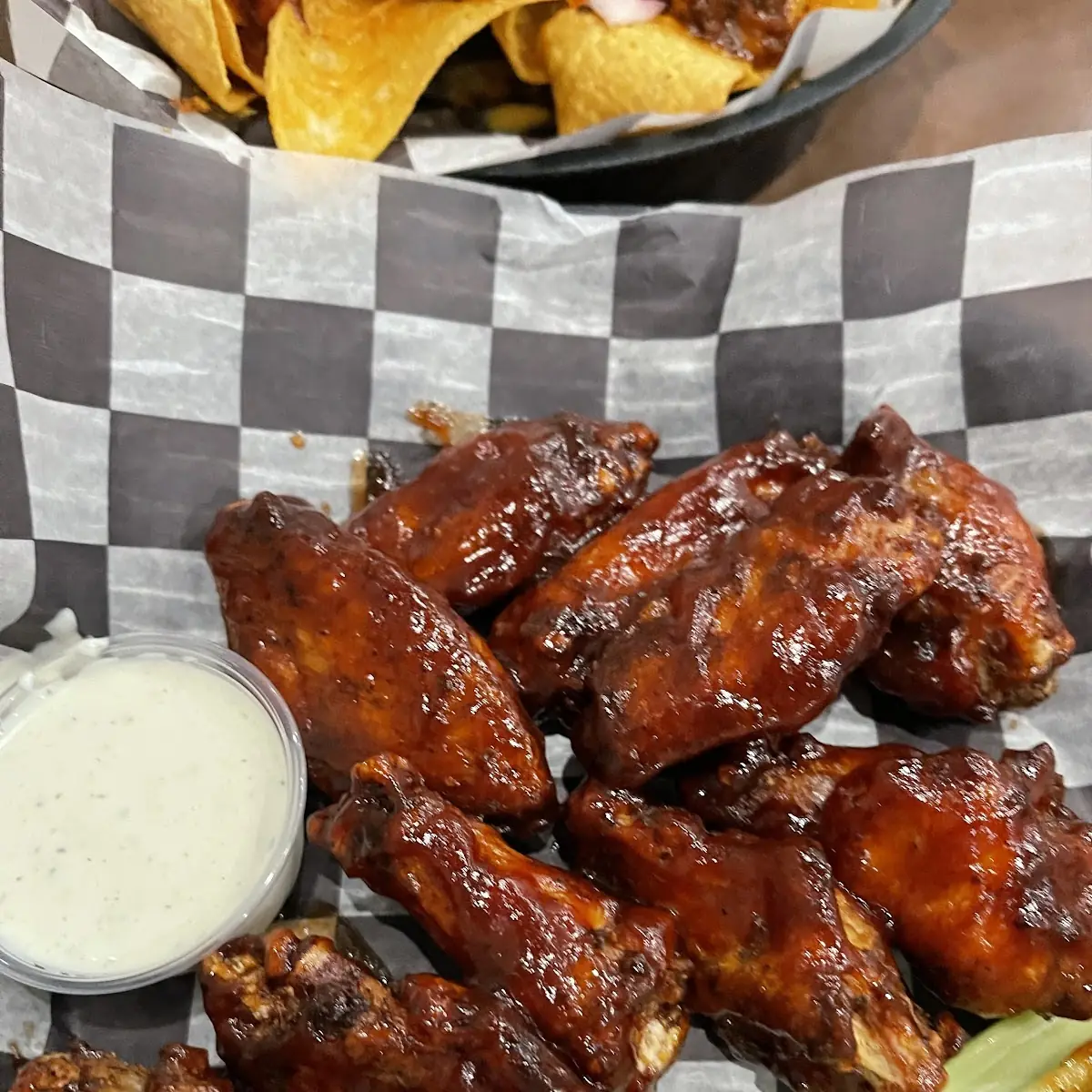 Hot & Garlic Parm Wings