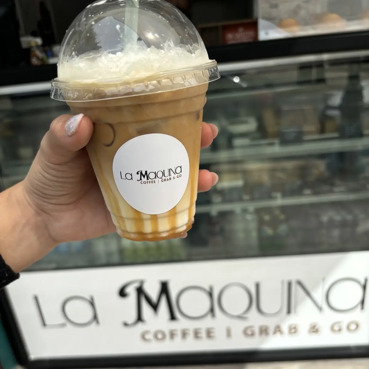 Salted Caramel Ice Coffee