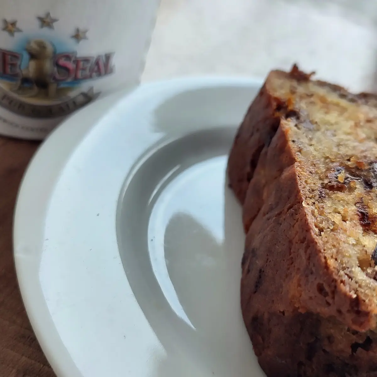 Seal Pub's Warm Banana Bread