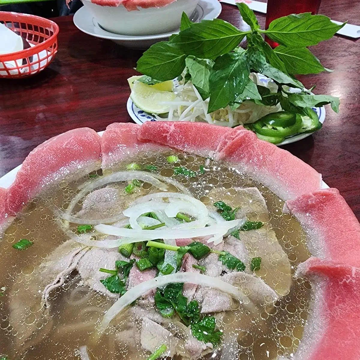 11 Pho Tai with Extra Meat