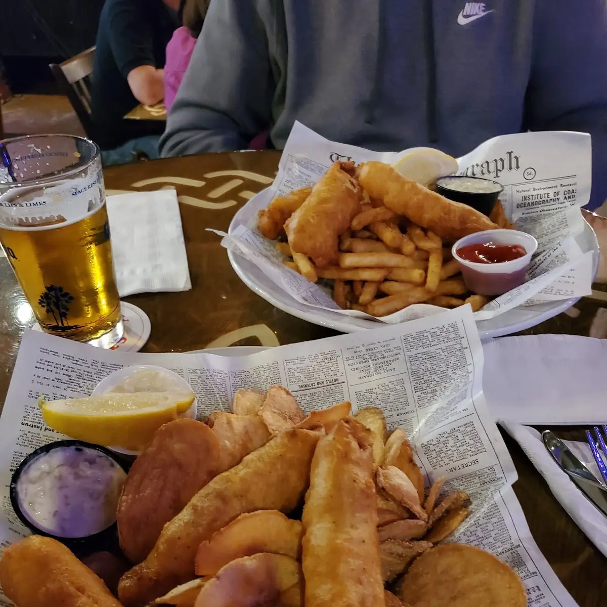 Harp Battered Fish & Chips