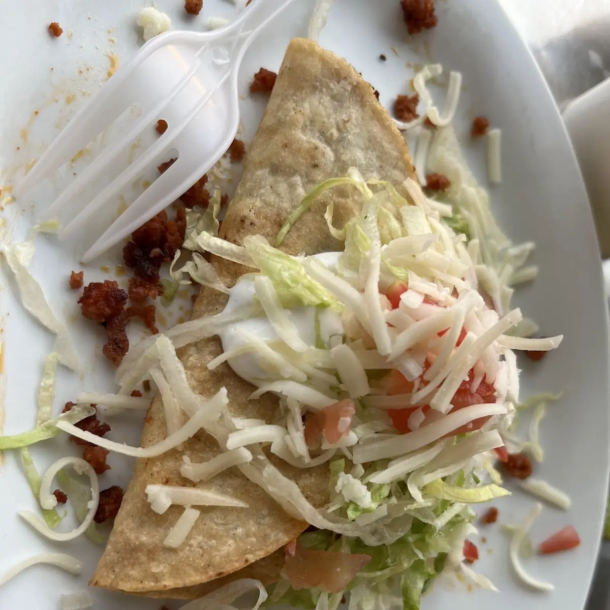 Crispy Taco Plate