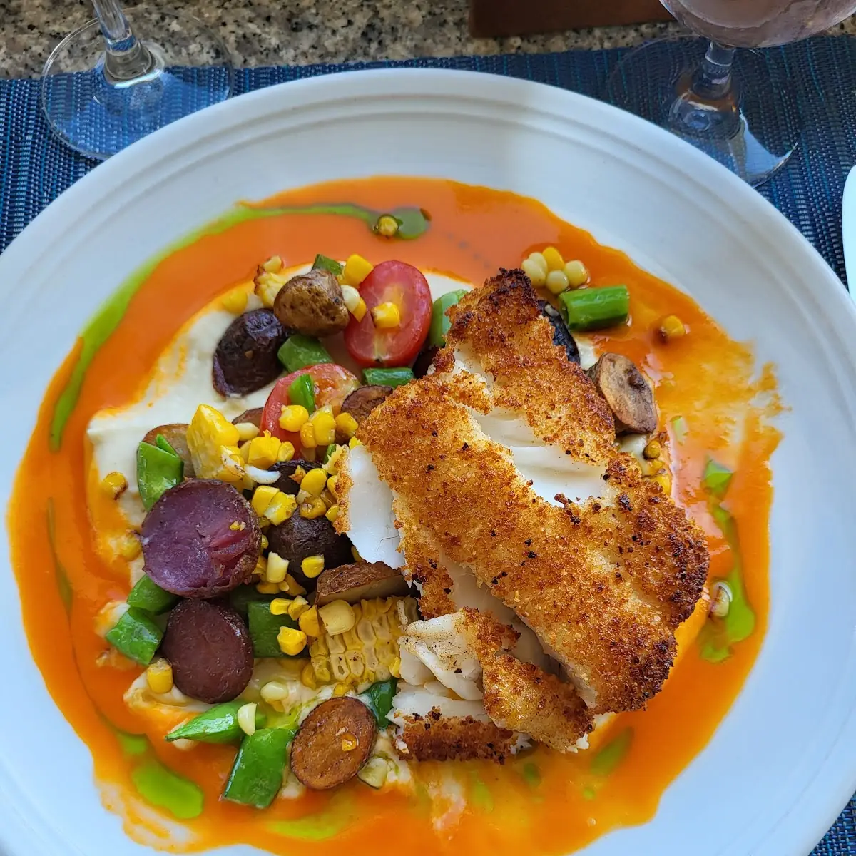 Almond Crusted Icelandic Cod