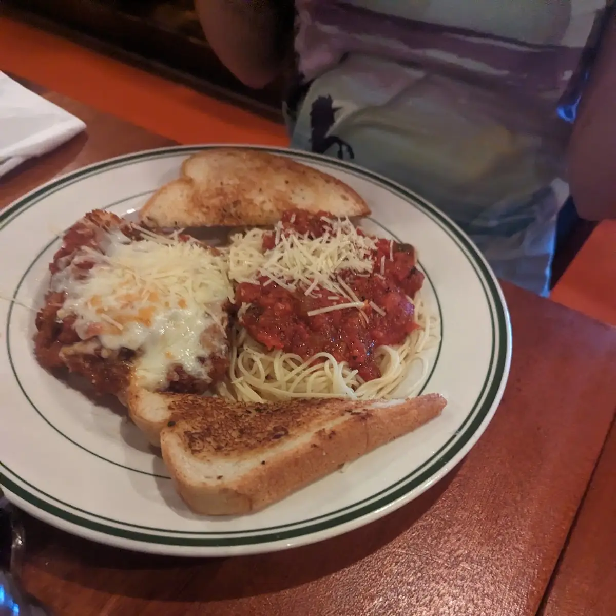 Chicken Parmesan with Spaghetti