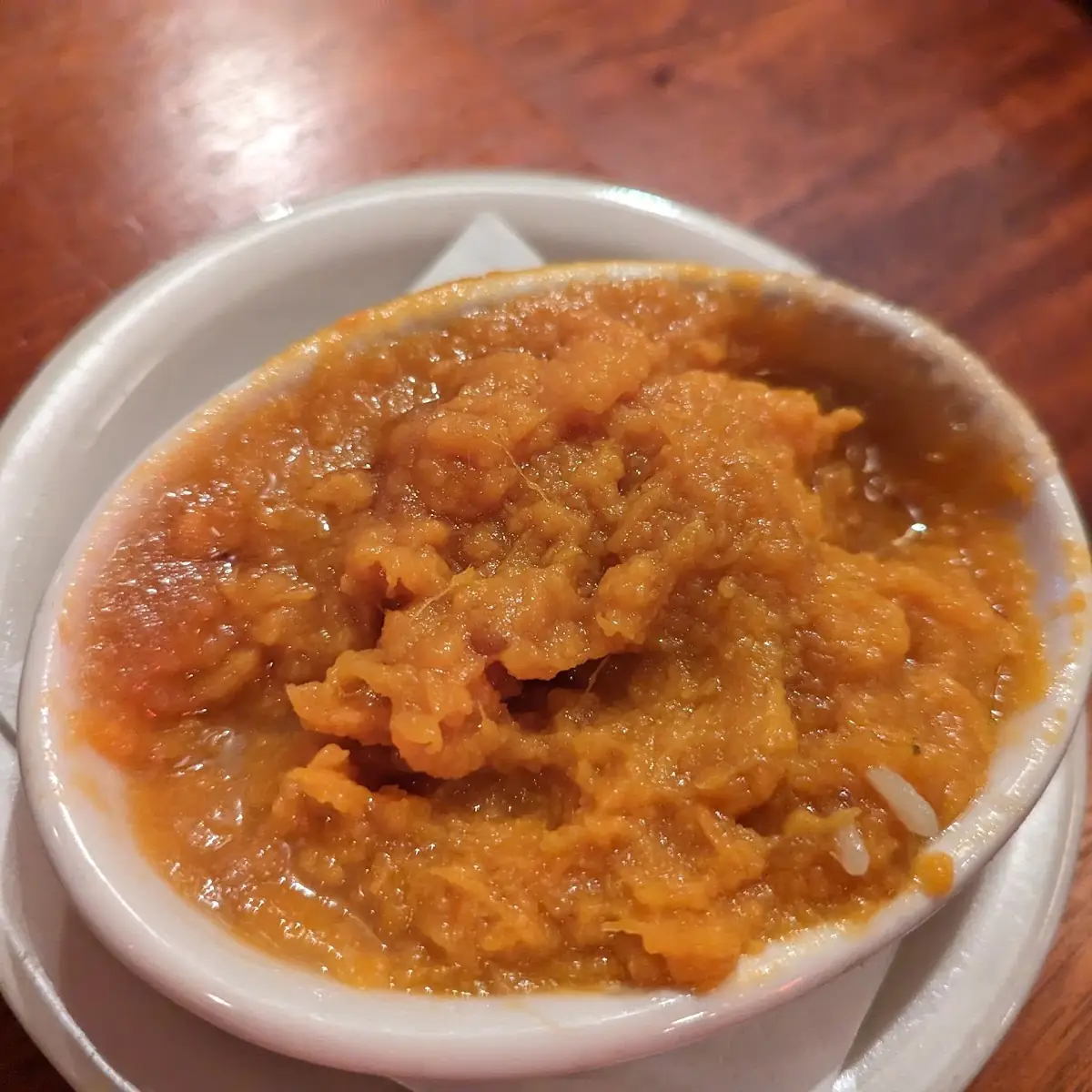 Mashed Sweet Potatoes