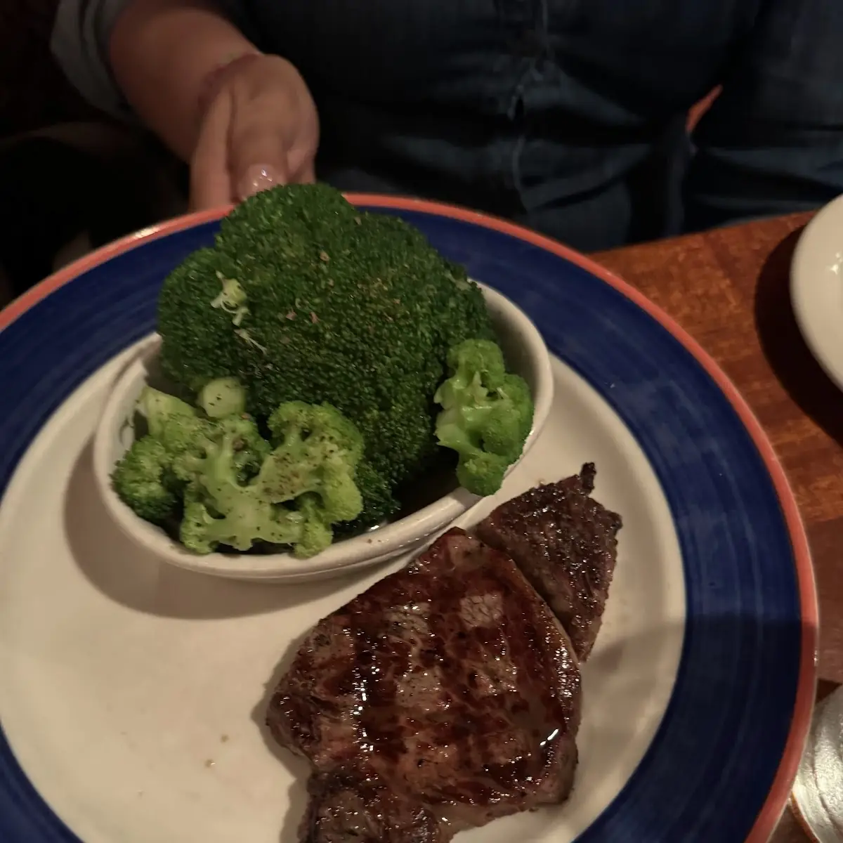 Seasoned Steamed Broccoli