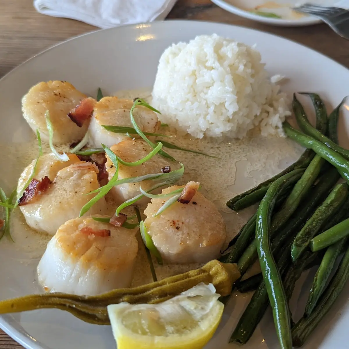Seared Scallops
