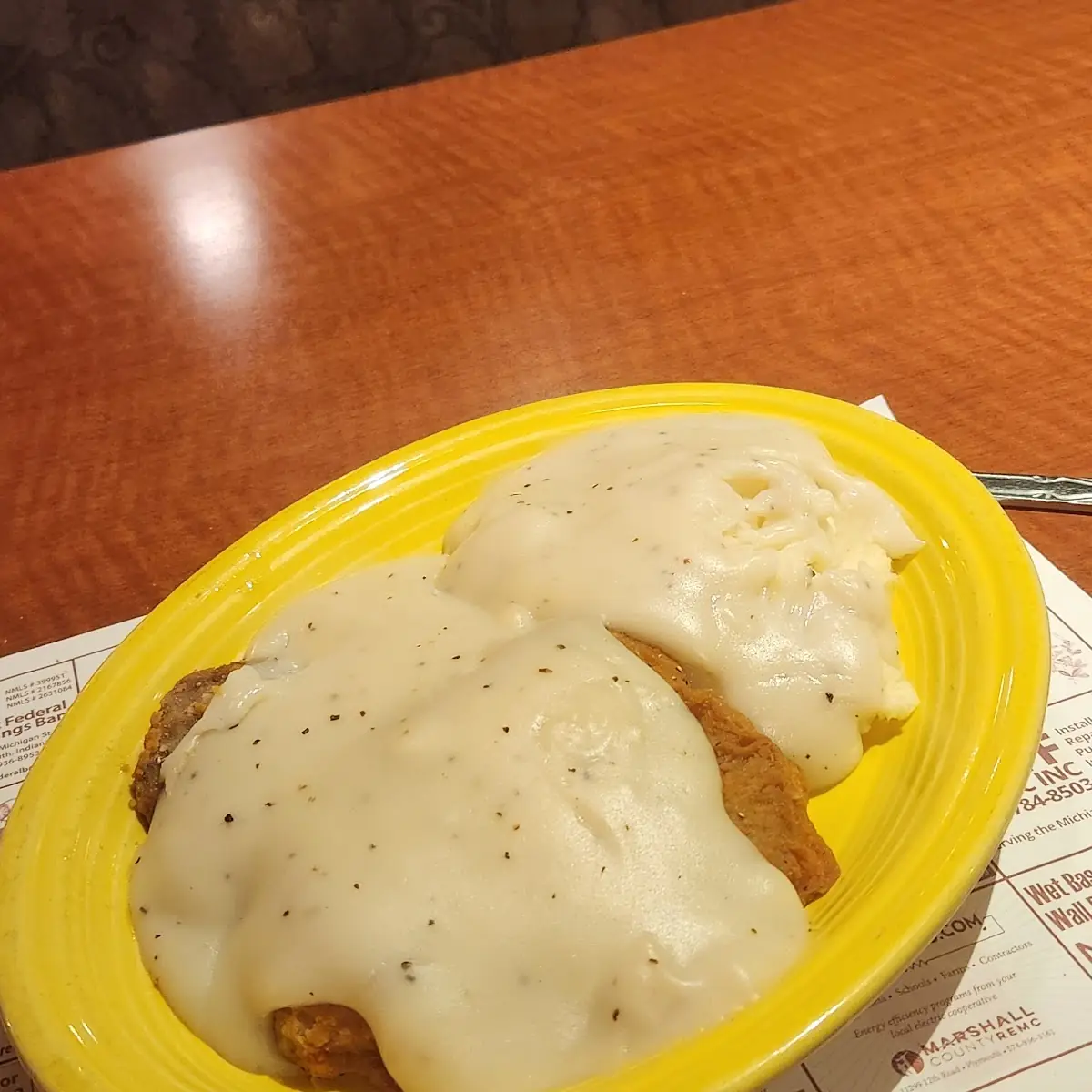 Chicken Fried Steak Dinner