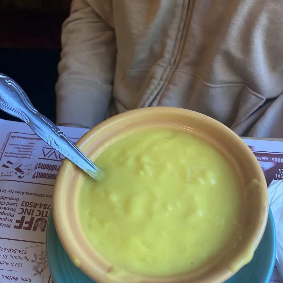 Lemon Rice Soup