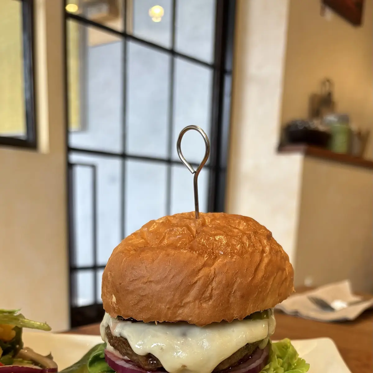 The Curious Palate Burger