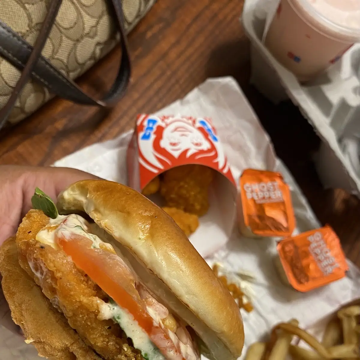 Ghost Pepper Chicken Sandwich Combo