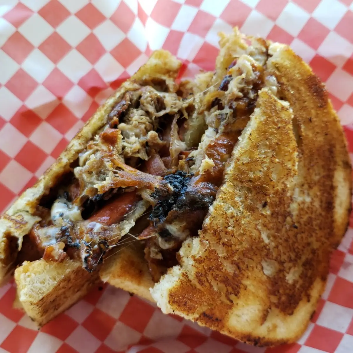 Meat Lovers Grilled Cheese