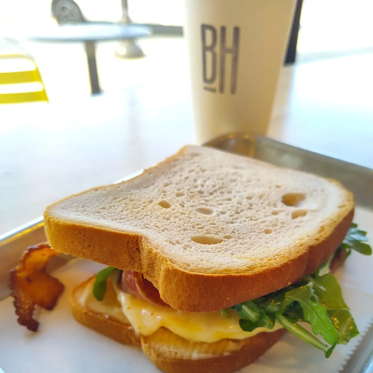 Breakfast Sandwich on Gluten-Free Bread