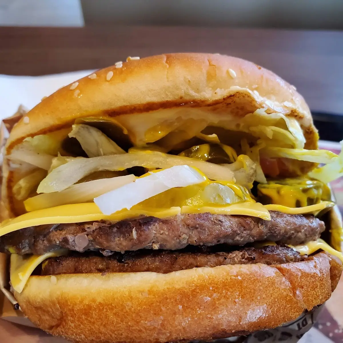 Double Whooper Texas Burger