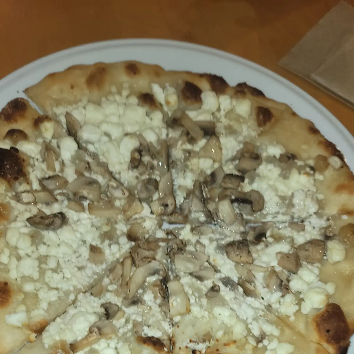 Mushroom Pizza