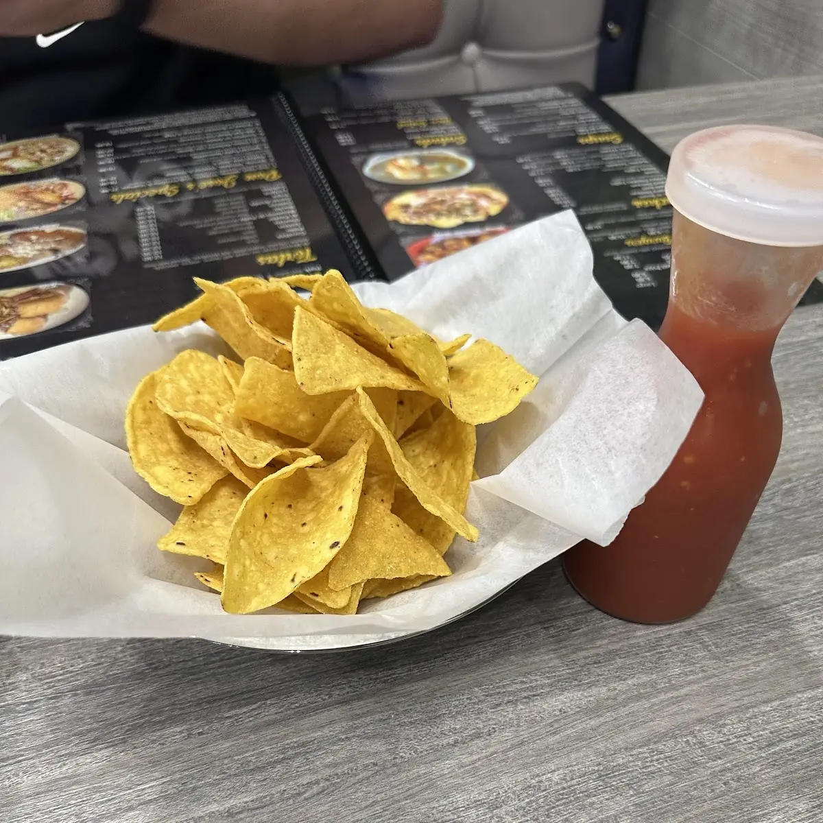 Beans And Cheese Nachos