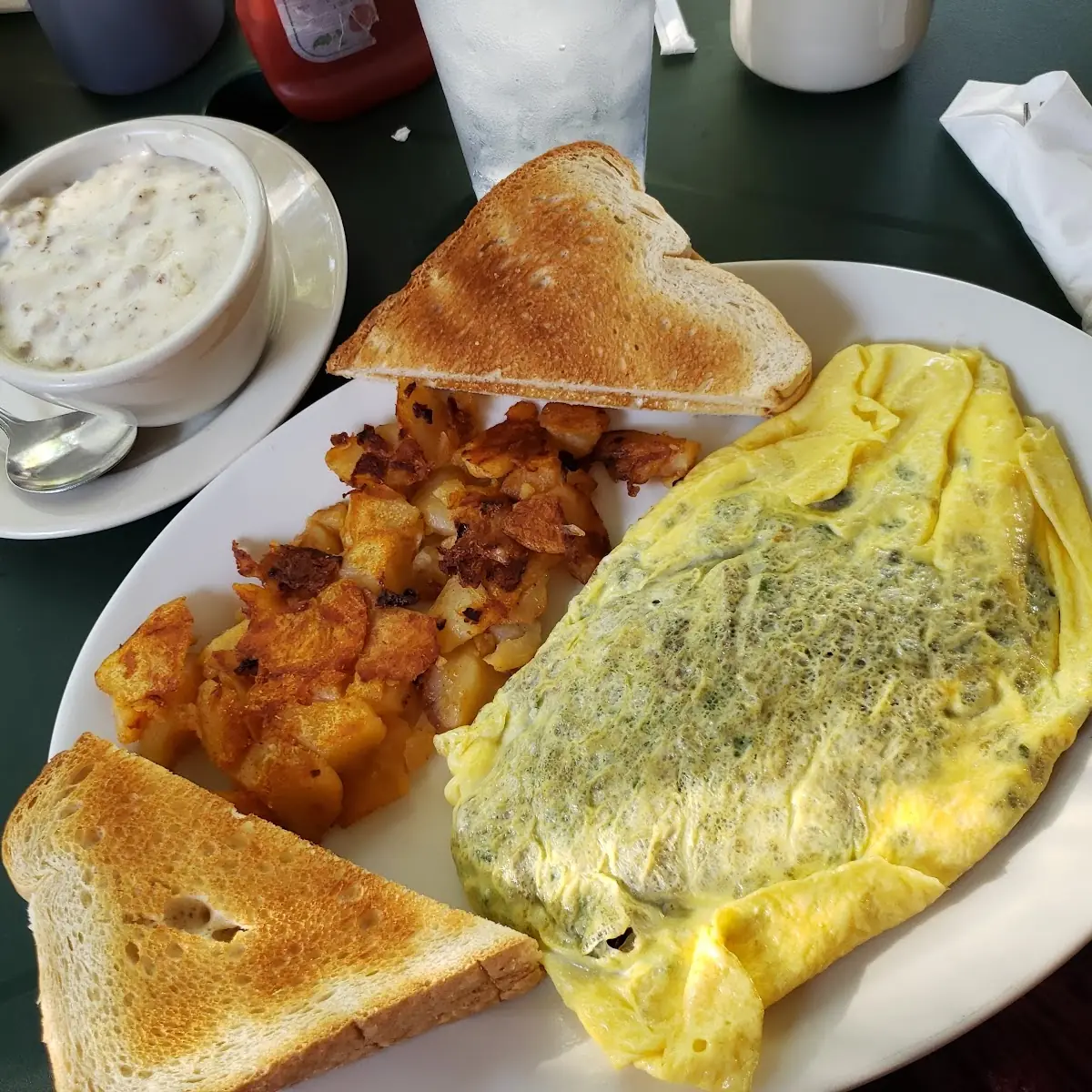 One Egg Cheese Omelette