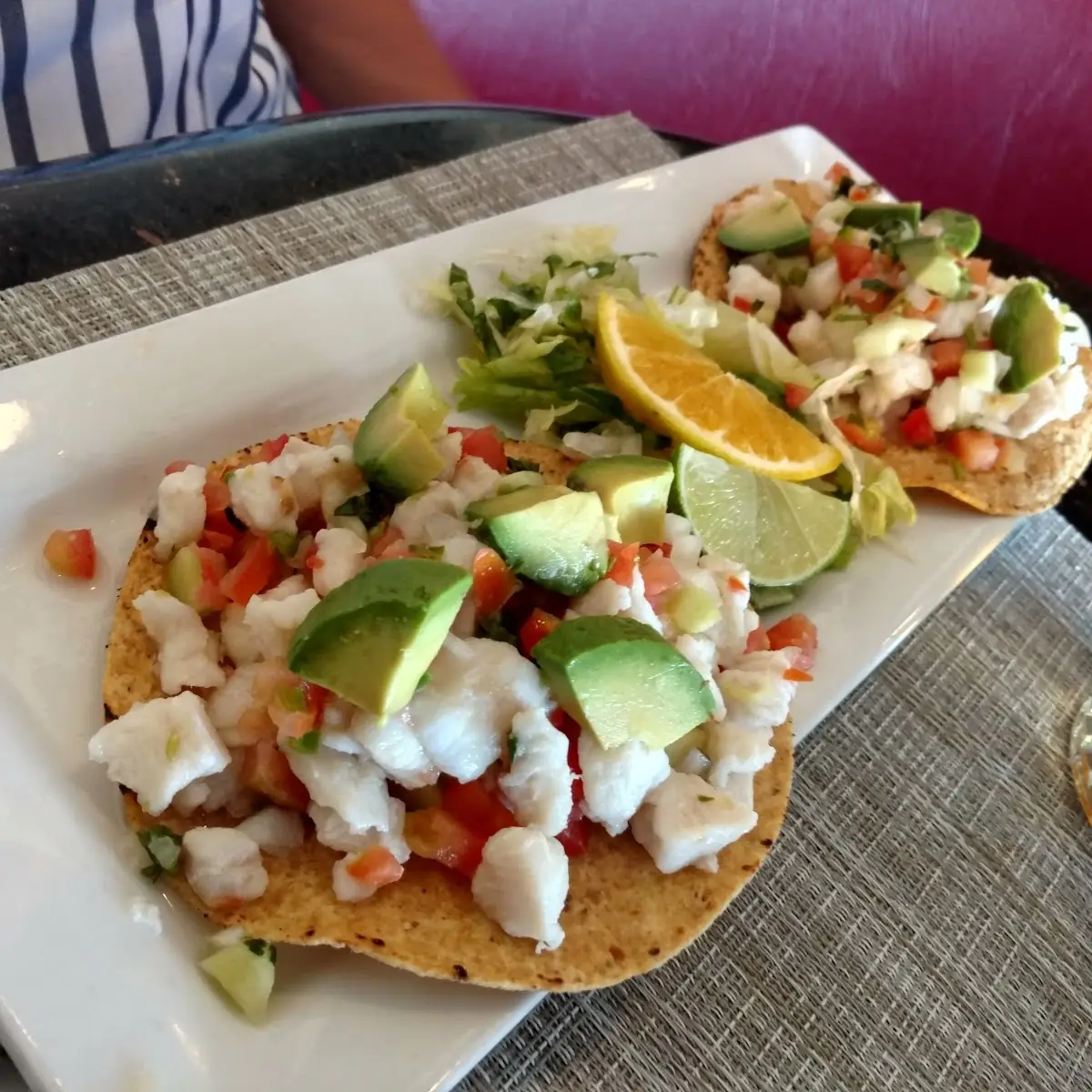 Ceviche Tostada