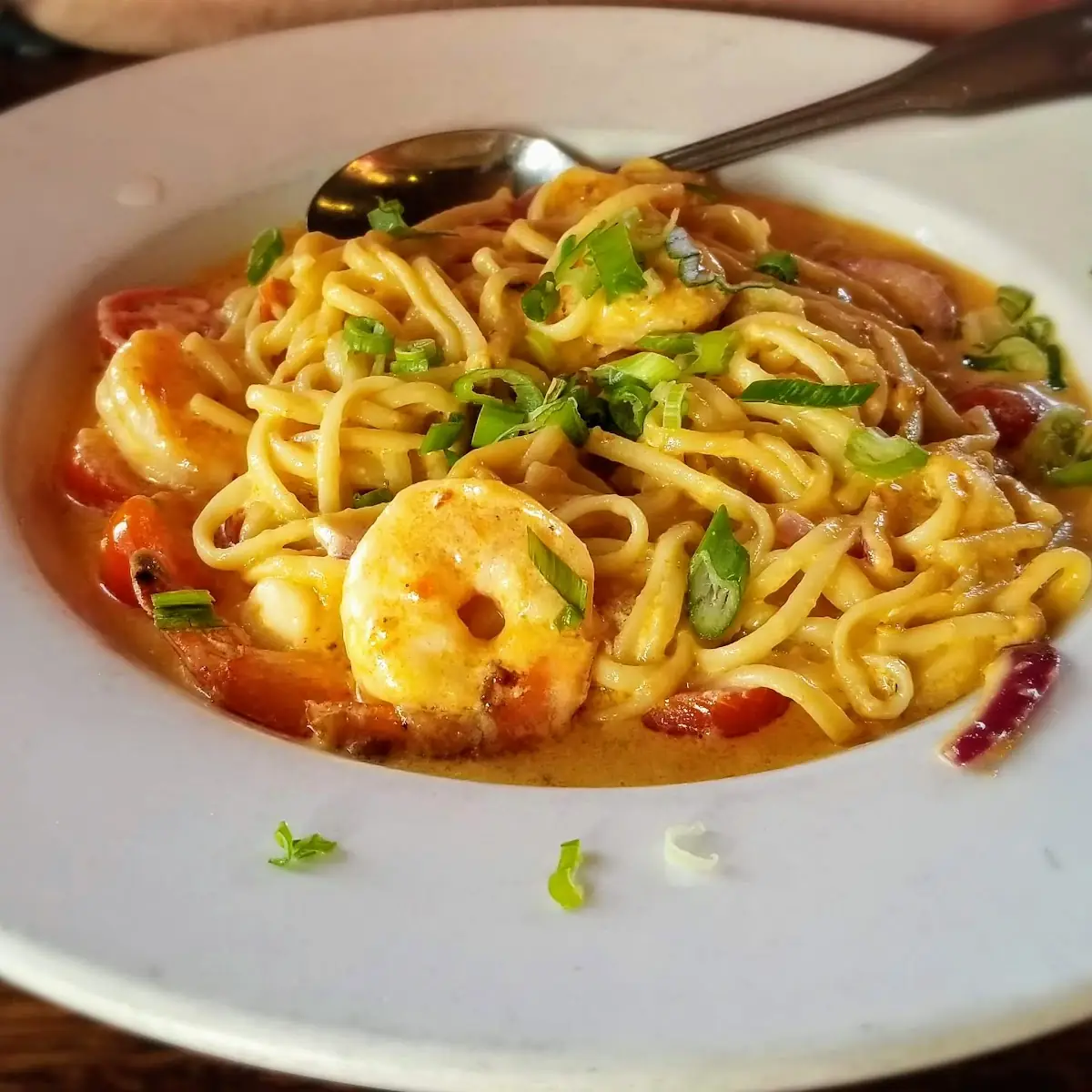 Spicy Shrimp Alfredo