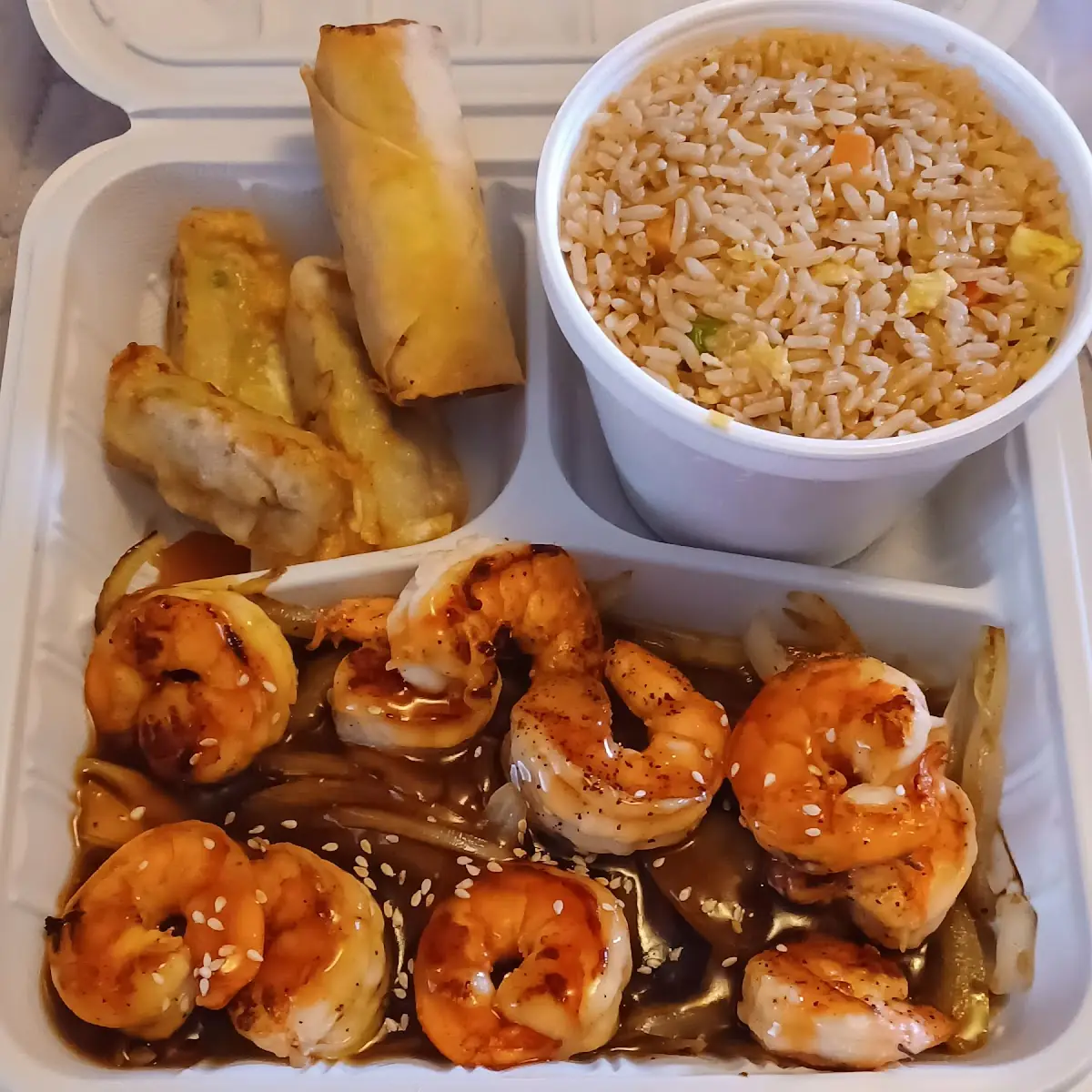 Shrimp Bento Box