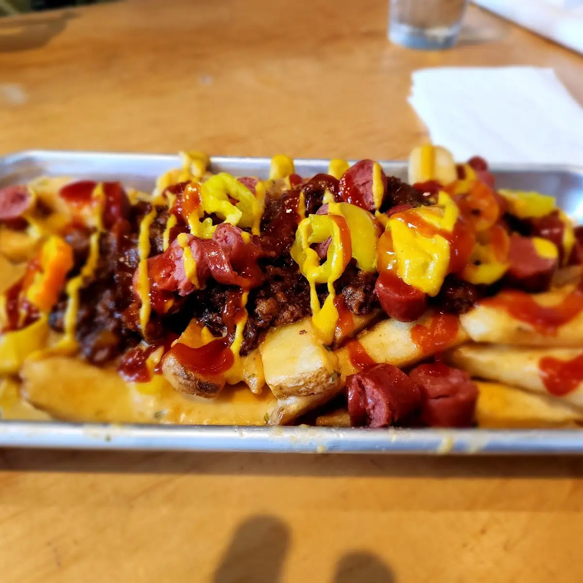 Chili Cheese Dog Fries