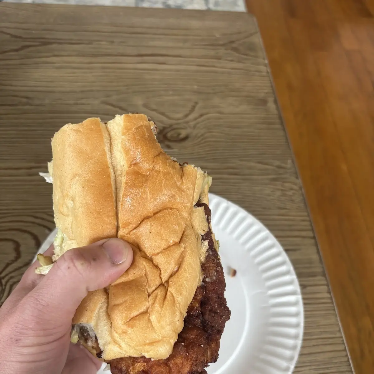 Eggplant Parmesan Sandwich