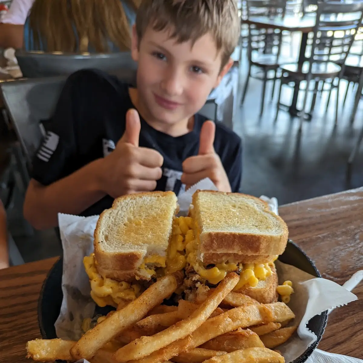 Mac and Cheese Burger