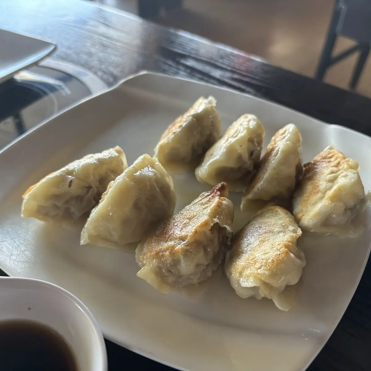 Three Fresh Fried Dumplings