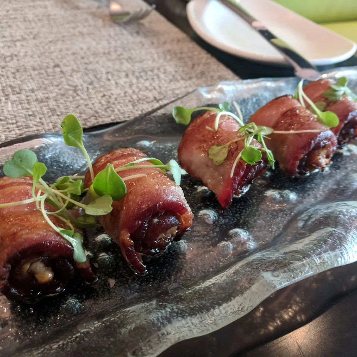 Bacon Wrapped Dates