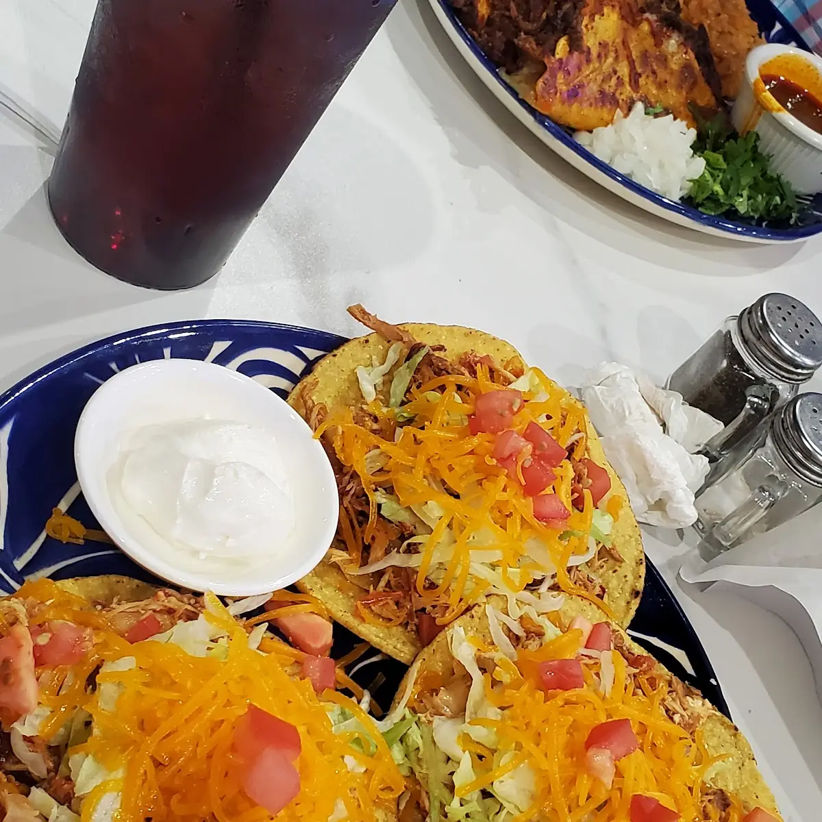 Tinga Chicken Tostadas