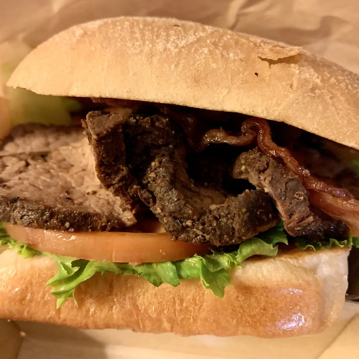 Garlic Butter Steak Sandwich