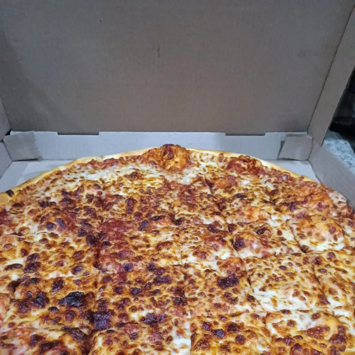 Extra Large Thin Cheese Pizza
