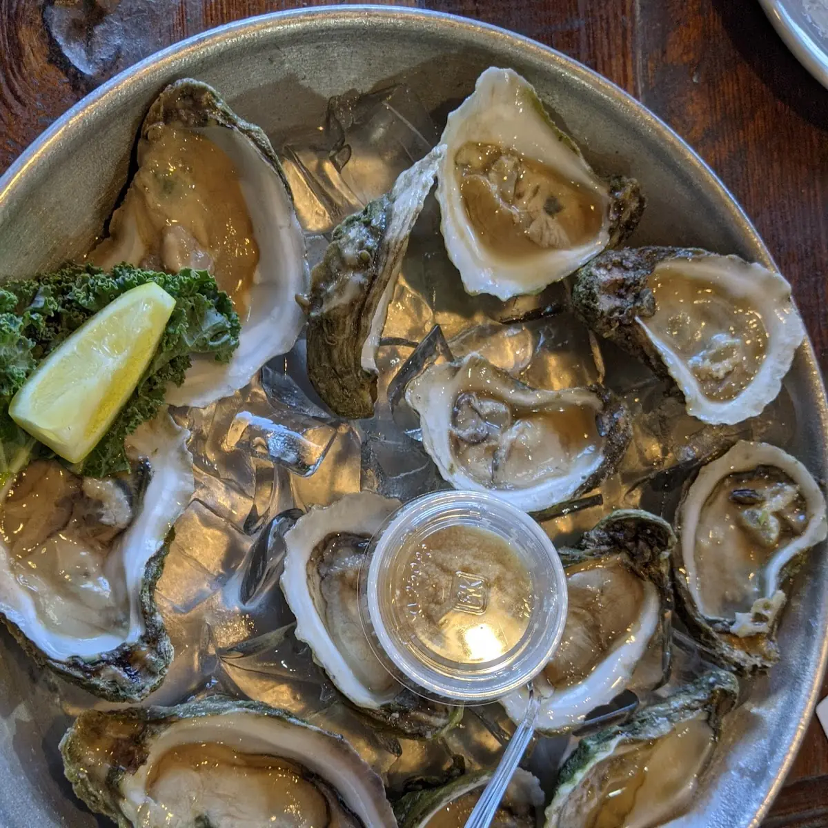 Raw Oysters on the Half Shell