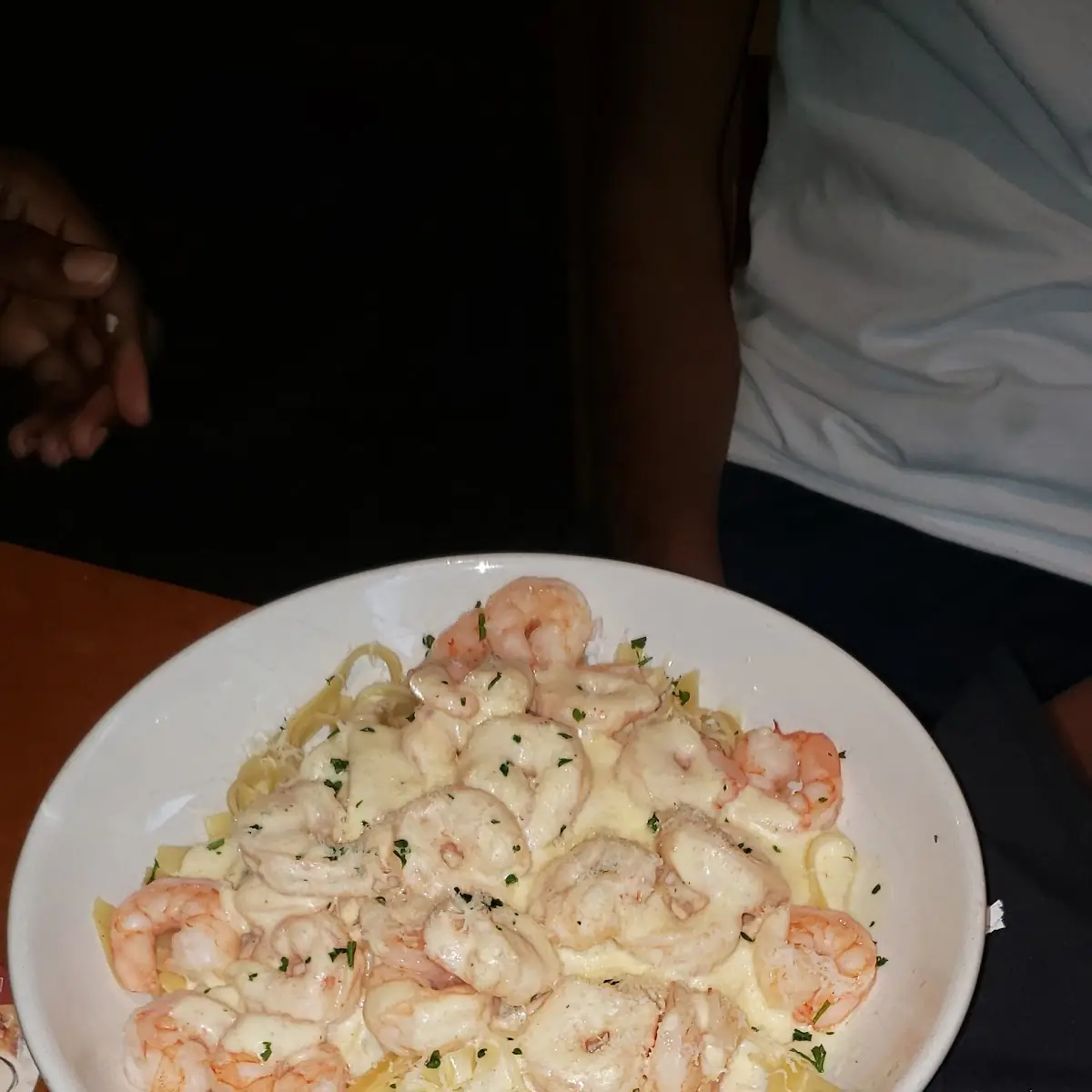 Shrimp Alfredo