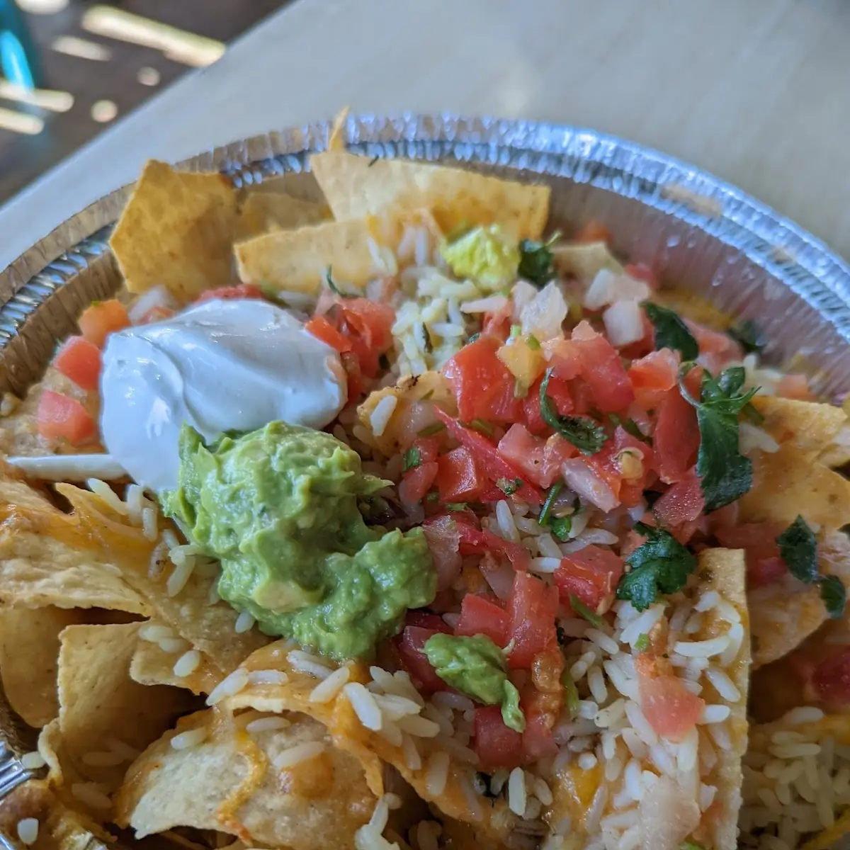 Grilled Chicken Nachos