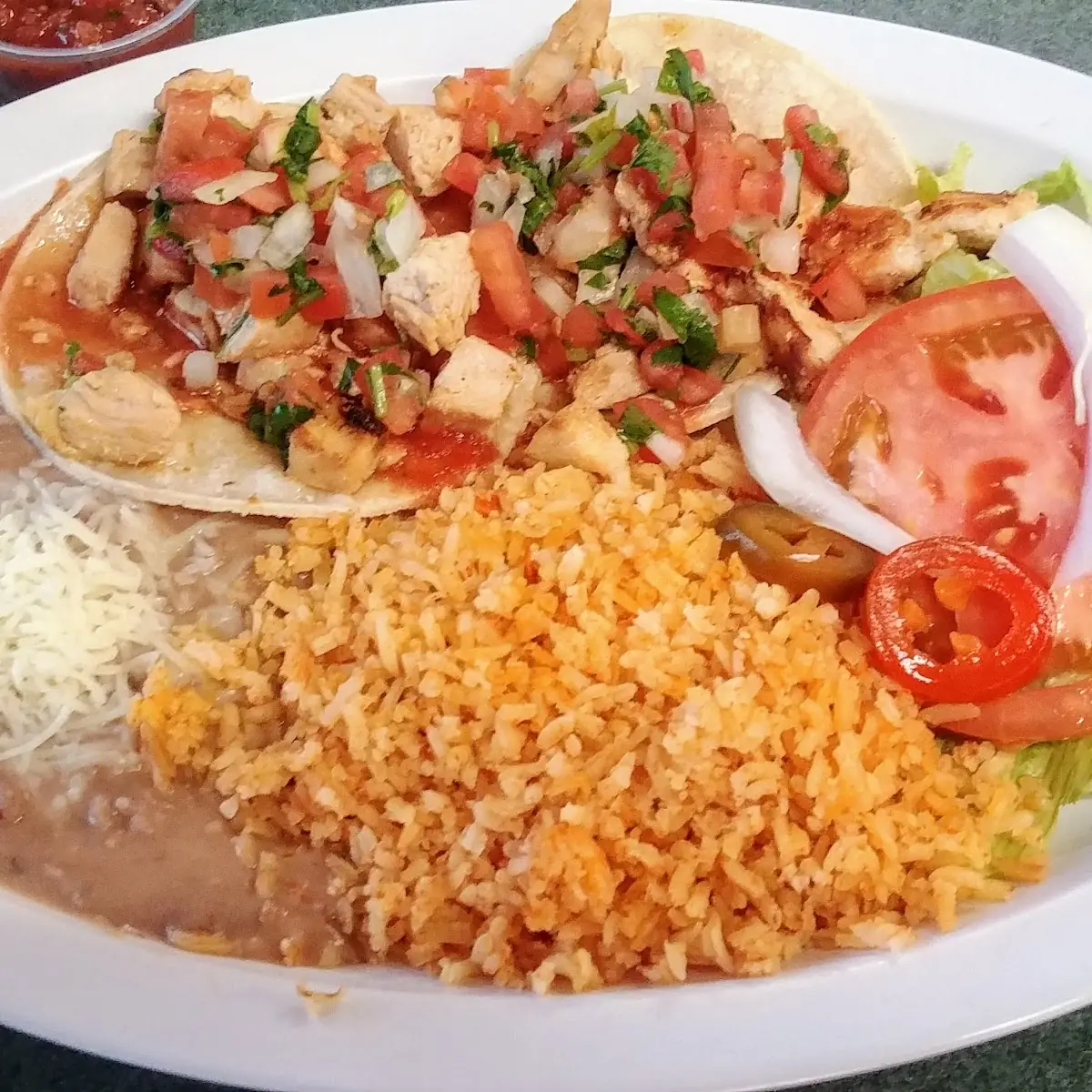 Chicken Taco Combo