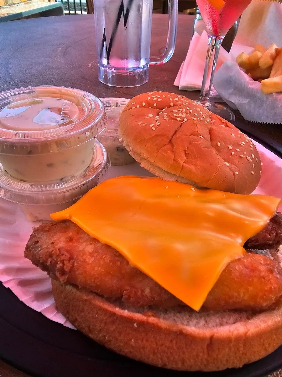 Fish & Sandwich