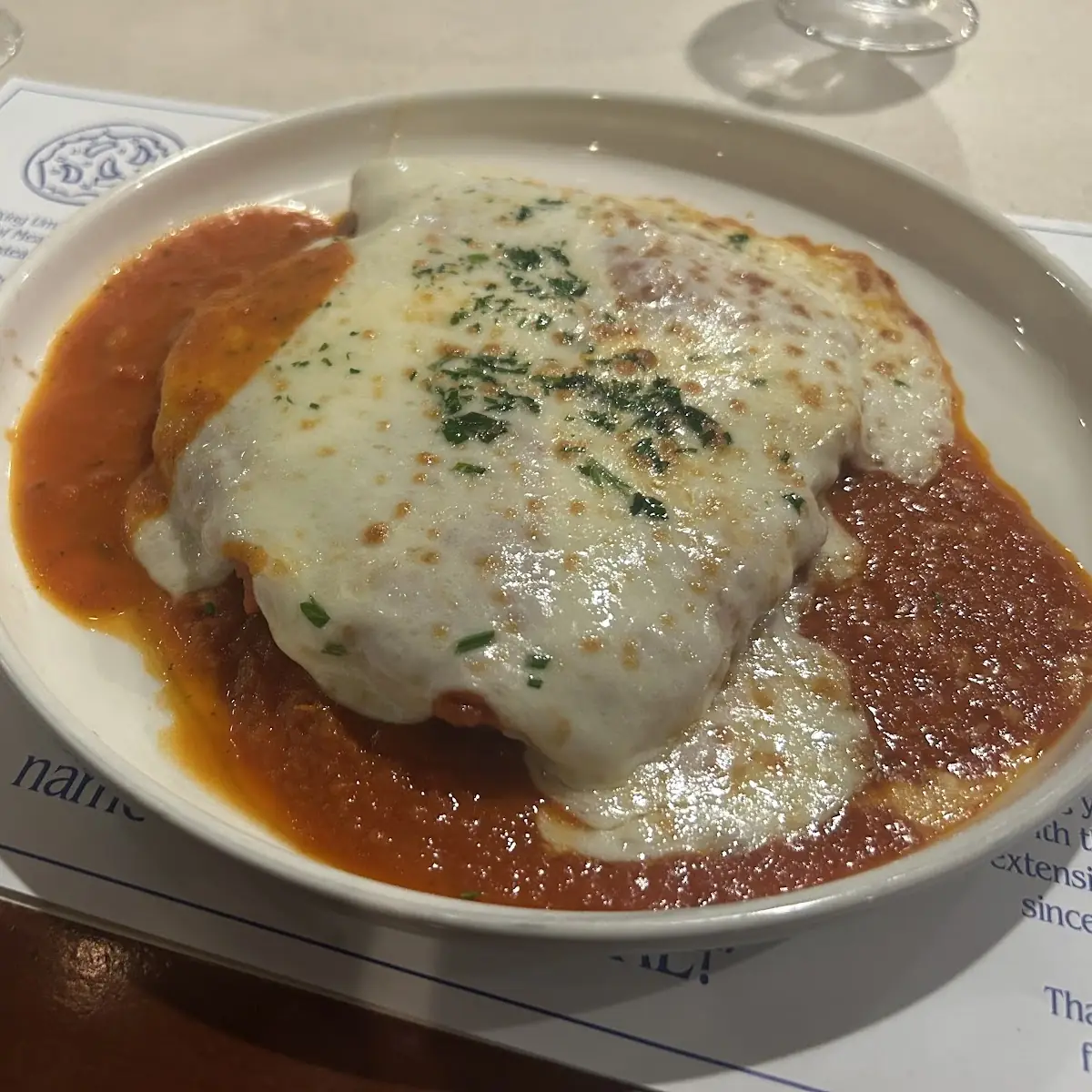 Chicken Parmesan