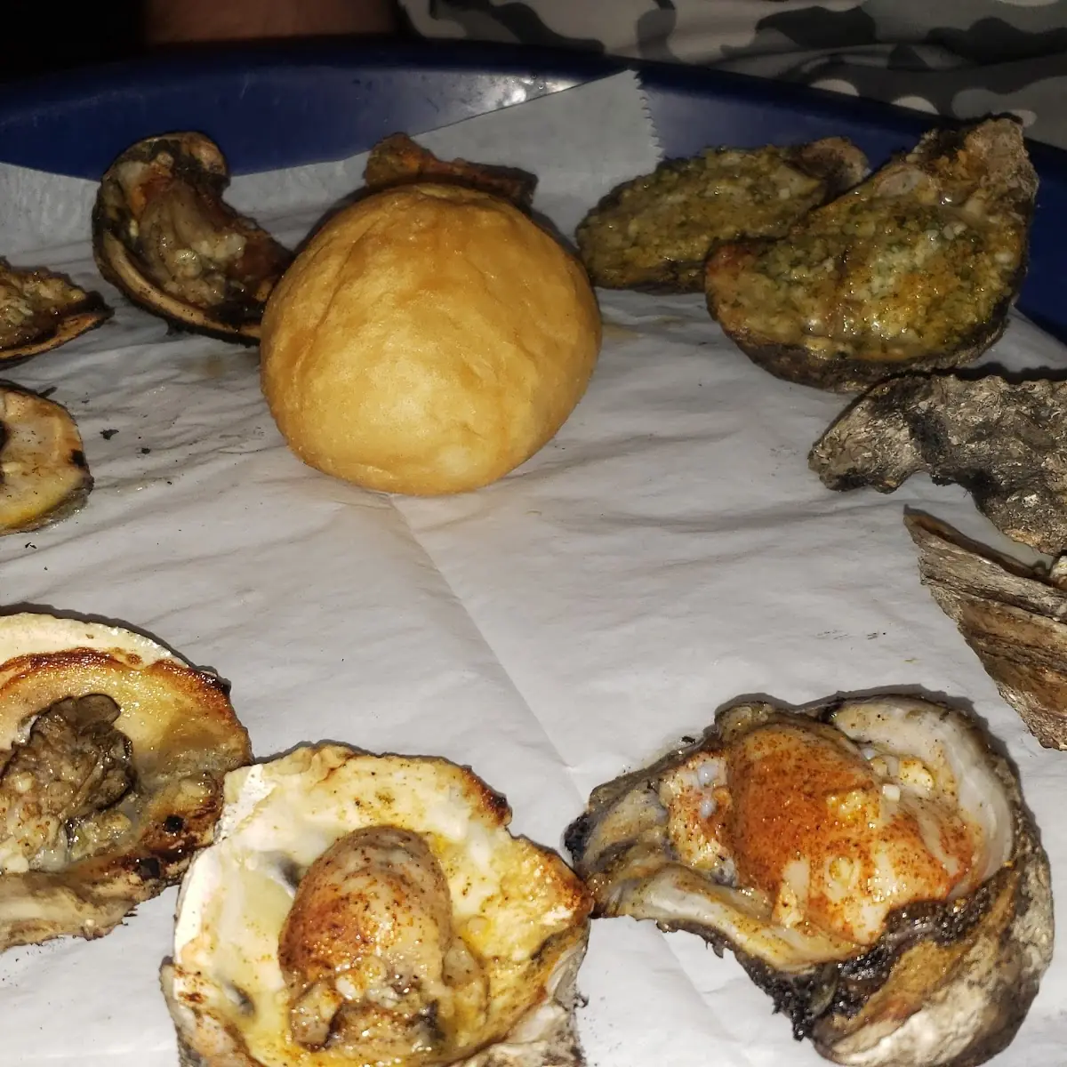 Charbroiled Oysters