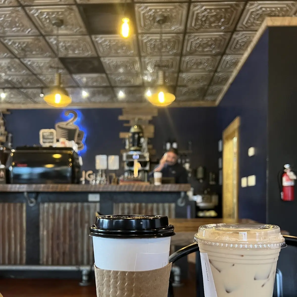 Iced Vanilla Latte