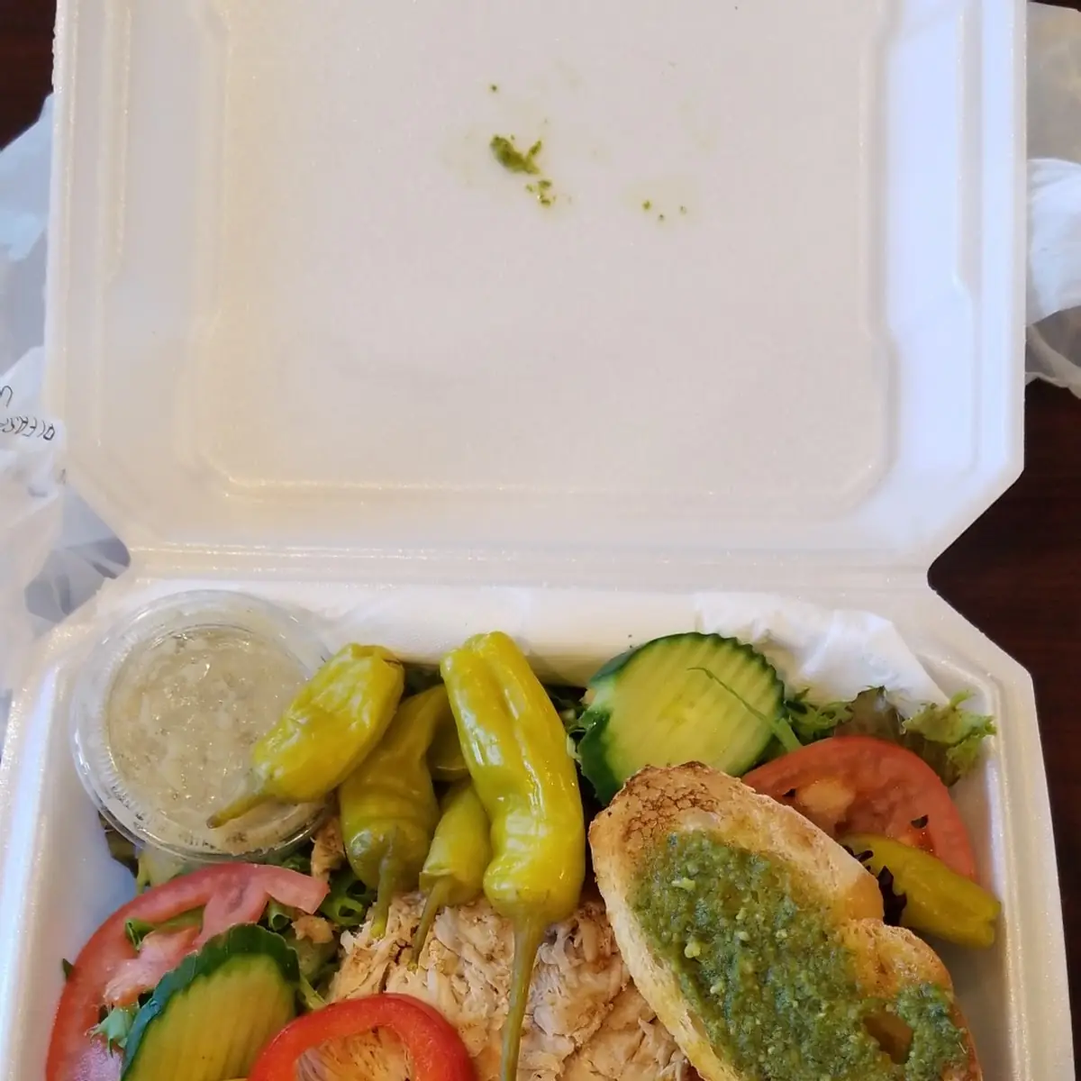 Greek Salad with Chicken