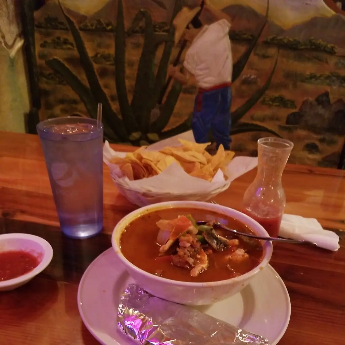 Beeef Shrimp Chicken Soup