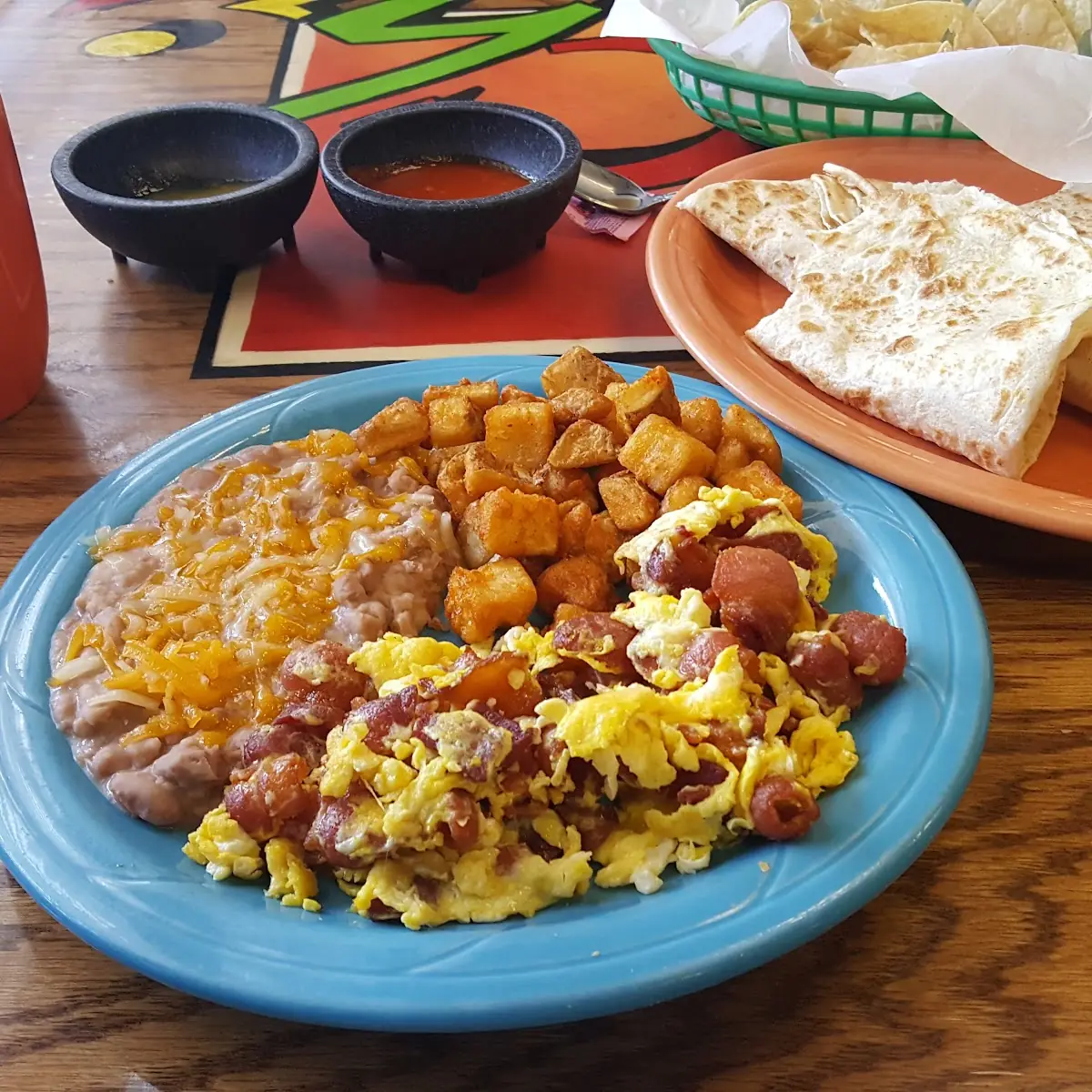 Bacon Egg Plate