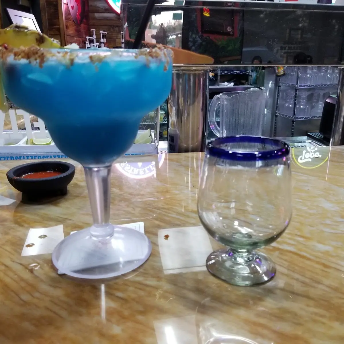 Blue Coconut Margarita