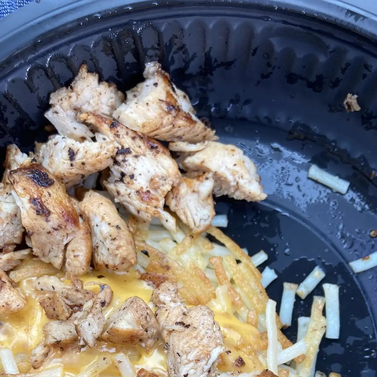 Chicken Melt Hashbrown Bowl
